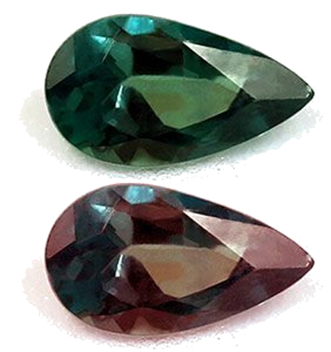 0.22 carat GREEN Pear Alexandrite (1)