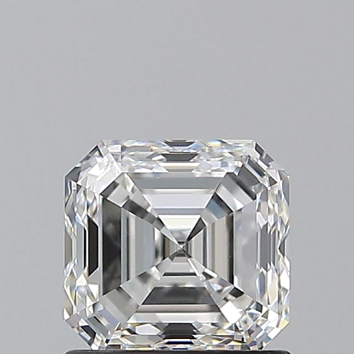 1.0 carat F-VS1 Natūralus Asscher Deimantas (1)