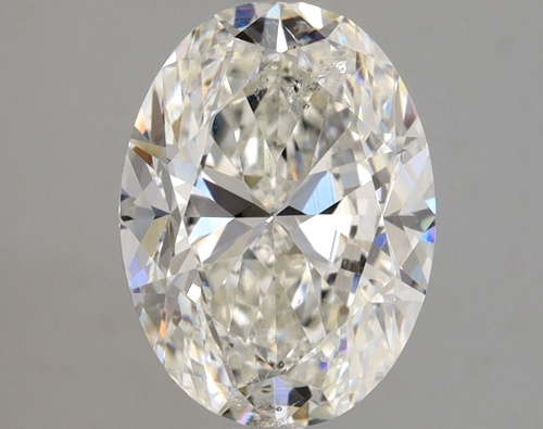 1.7 carat I-SI2 Natūralus Oval Deimantas (1)