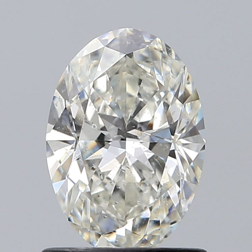 1.01 carat I-SI2 Natūralus Oval Deimantas (1)