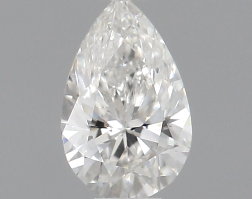 0.25 carat F-VVS2 Natūralus Pear Deimantas (1)