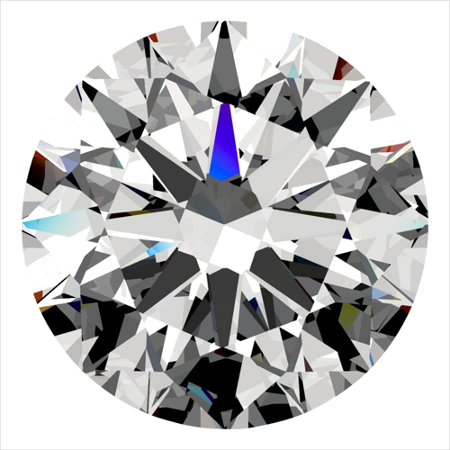 0.3 carat F-VVS1 Excellent cut Natūralus Round Deimantas (1)