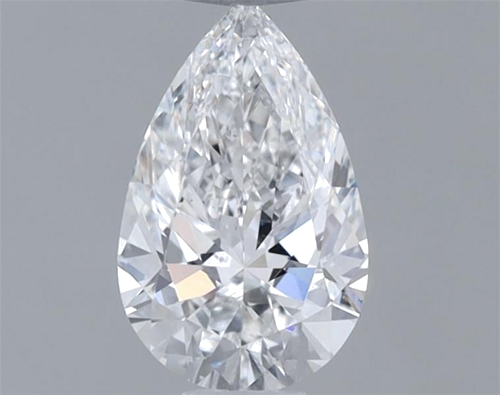 0.4 carat E-SI1 Natūralus Pear Deimantas (1)