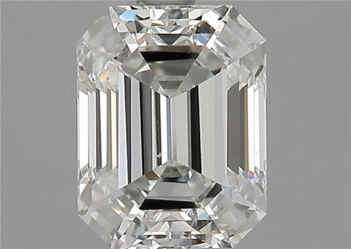 1.7 carat F-SI2 Natūralus Emerald Deimantas (1)