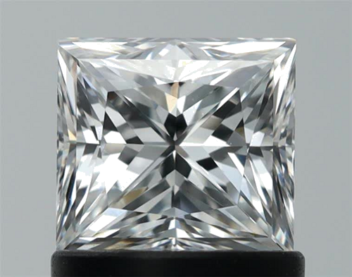 1.07 carat F-VVS1 Natūralus Princess Deimantas (1)