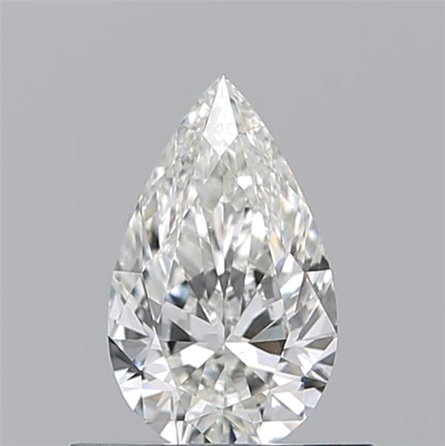 0.51 carat H-VVS2 Natūralus Pear Deimantas (1)
