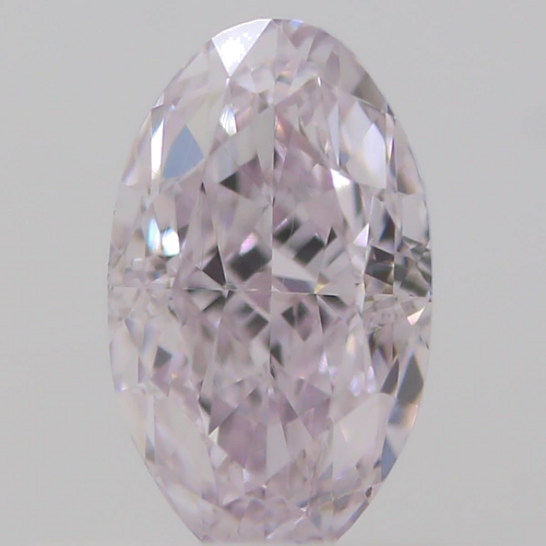0.41 carat Light Pink-VS1 Natūralus Oval Deimantas (1)