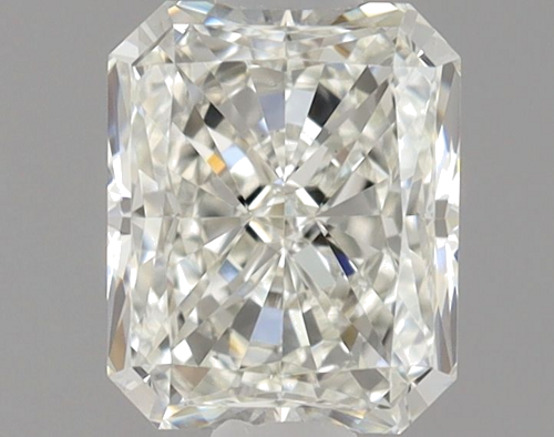 0.63 carat H-VVS2 Natūralus Radiant Deimantas (1)