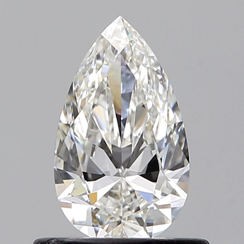 0.56 carat F-VS1 Natūralus Pear Deimantas (1)