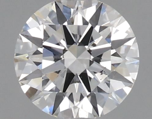 0.45 carat F-SI1 Excellent cut Natūralus Round Deimantas (1)