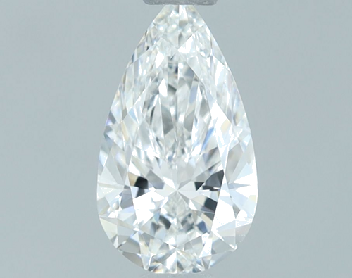 0.5 carat F-IF Natūralus Pear Deimantas (1)
