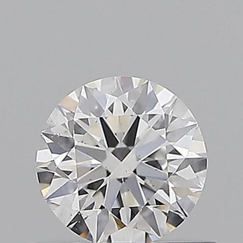 0.56 carat D-SI1 Excellent cut Natūralus Round Deimantas (1)
