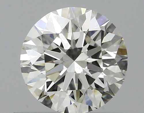 0.5 carat I-VVS1 Excellent cut Natūralus Round Deimantas (1)
