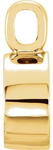 14K Yellow 10x8 mm Oval Cabochon Pendant Mounting (2)