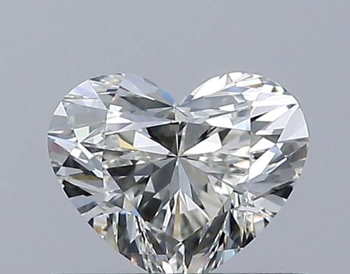 0.5 carat J-VVS1 Natūralus Heart Deimantas (1)