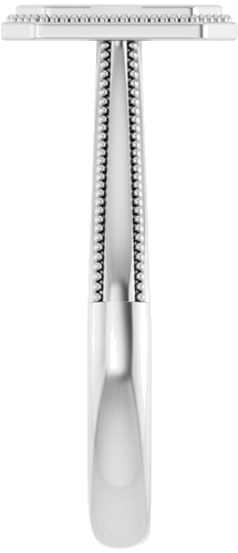 Sužadėtuvių Žiedas „Solitaire“ 585 Baltojo Aukso Emerald 8mm x 6mm (4)