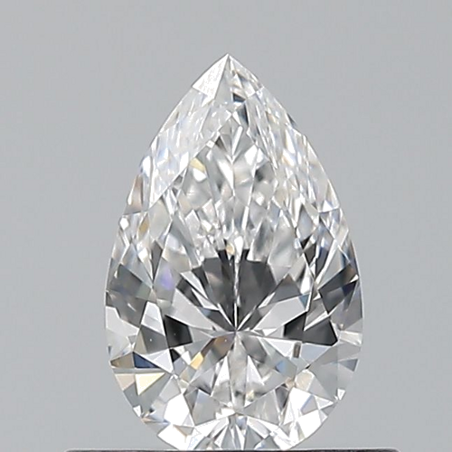 0.51 carat E-VS2 Natūralus Pear Deimantas (1)