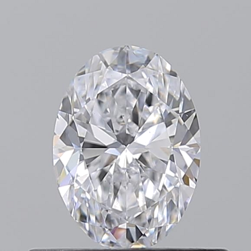 0.5 carat D-VS2 Natūralus Oval Deimantas (1)