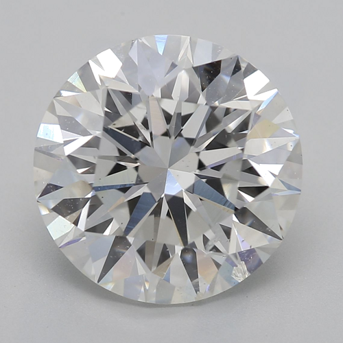 4.0 carat G-SI2 Excellent cut Natūralus Round Deimantas (1)
