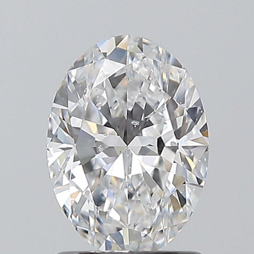 1.2 carat D-SI2 Natūralus Oval Deimantas (1)