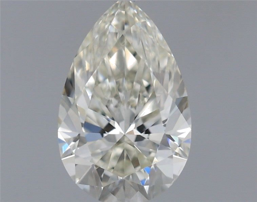 0.5 carat J-VS2 Natūralus Pear Deimantas (1)