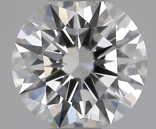 0.57 carat F-VVS1 Excellent cut Natūralus Round Deimantas (1)