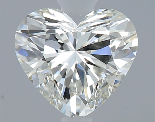 0.42 carat J-VVS2 Natūralus Heart Deimantas (1)