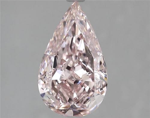 2.02 carat Fancy  Pink-SI1 Natūralus Pear Deimantas (1)