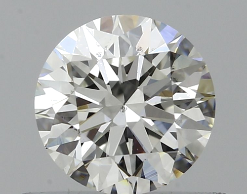 0.5 carat H-SI1 Excellent cut Natūralus Round Deimantas (1)