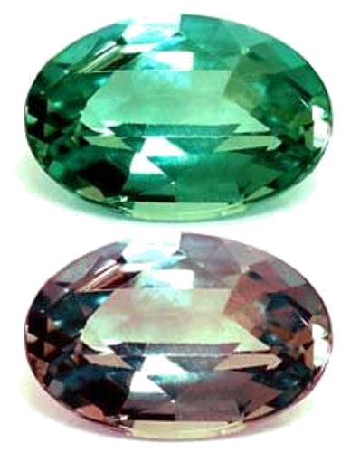 0.19 carat GREEN Oval Alexandrite (1)