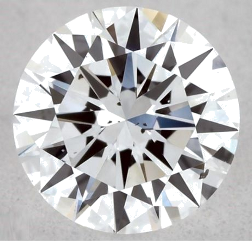 0.36 carat D-SI1 Excellent cut Natūralus Round Deimantas (1)