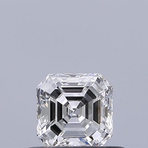 0.4 carat F-VVS2 Natūralus Asscher Deimantas (1)