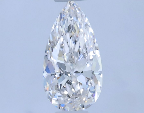0.4 carat G-VVS2 Natūralus Pear Deimantas (1)
