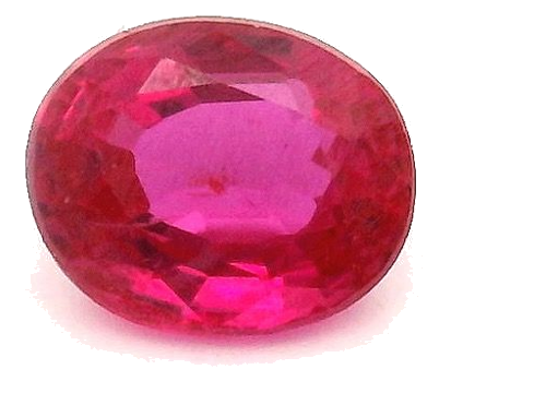 0.33 carat RED Oval Rubinas (1)