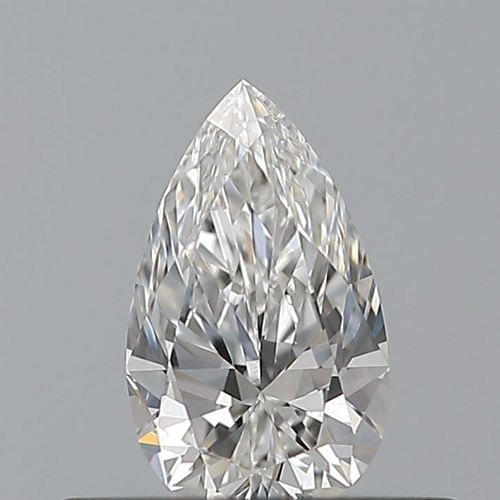 0.3 carat F-VS1 Natūralus Pear Deimantas (1)