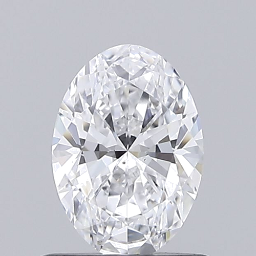 0.6 carat D-VS2 Natūralus Oval Deimantas (1)