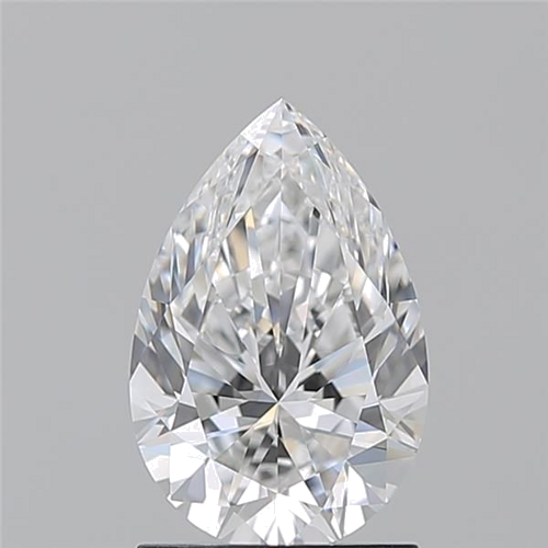 1.53 carat E-IF Natūralus Pear Deimantas (1)