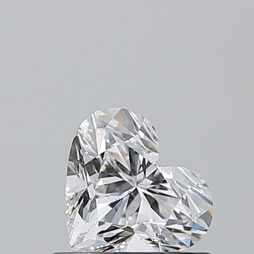 0.59 carat D-SI1 Natūralus Heart Deimantas (1)