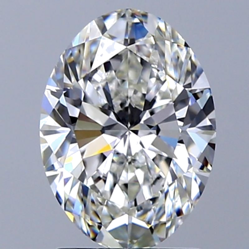 2.0 carat F-SI1 Natūralus Oval Deimantas (1)