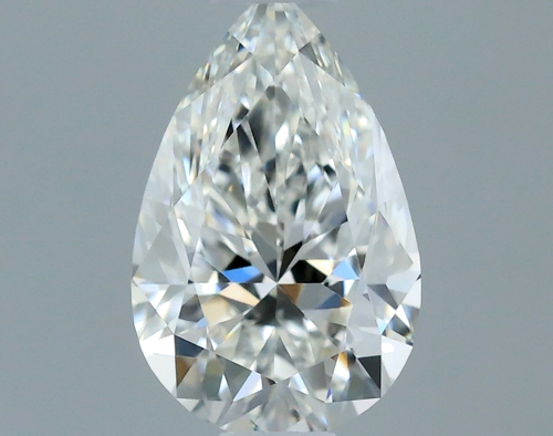 0.4 carat G-VS1 Natūralus Pear Deimantas (1)