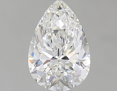 0.5 carat G-VVS1 Natūralus Pear Deimantas (1)