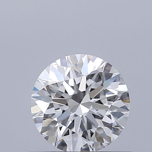 0.51 carat D-VVS2 Excellent cut Natūralus Round Deimantas (1)