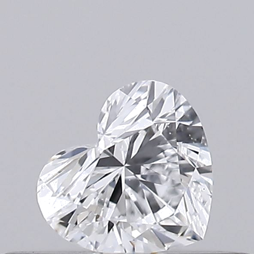 0.2 carat D-SI1 Natūralus Heart Deimantas (1)