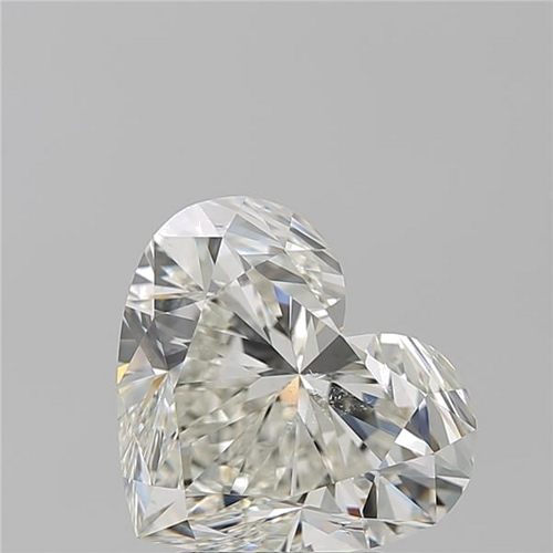4.01 carat J-SI2 Natūralus Heart Deimantas (1)