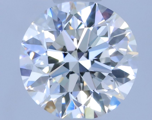 0.5 carat F-VVS2 Excellent cut Natūralus Round Deimantas (1)