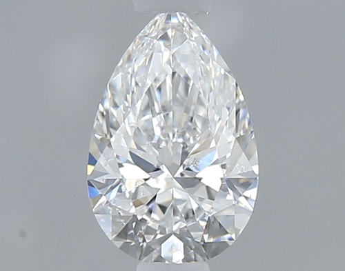0.3 carat D-SI2 Natūralus Pear Deimantas (1)