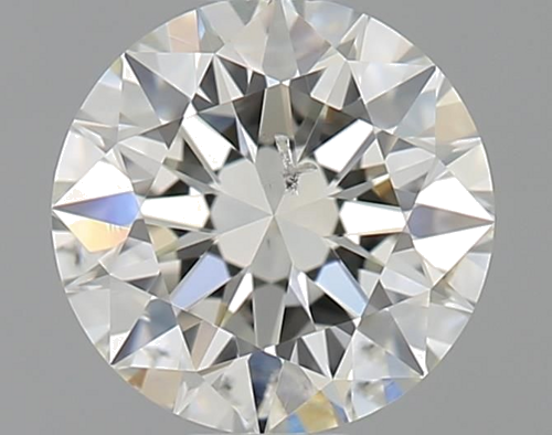 0.5 carat J-SI2 Excellent cut Natūralus Round Deimantas (1)