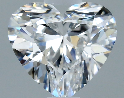 0.5 carat E-VS1 Natūralus Heart Deimantas (1)