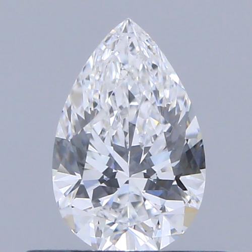 0.41 carat E-VVS1 Natūralus Pear Deimantas (1)