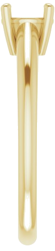 Sužadėtuvių Žiedas „V-End Prong“ 14k yellow gold Round 5.5mm (4)